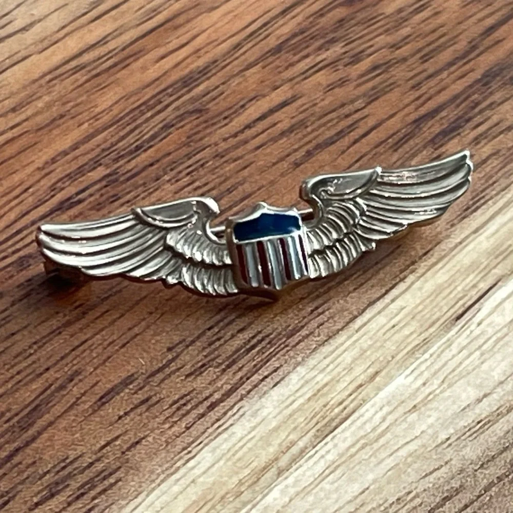 Vintage Pre-WWII 1920-1930’s‎ 10K Gold US Army Air Force “Wings” Badge